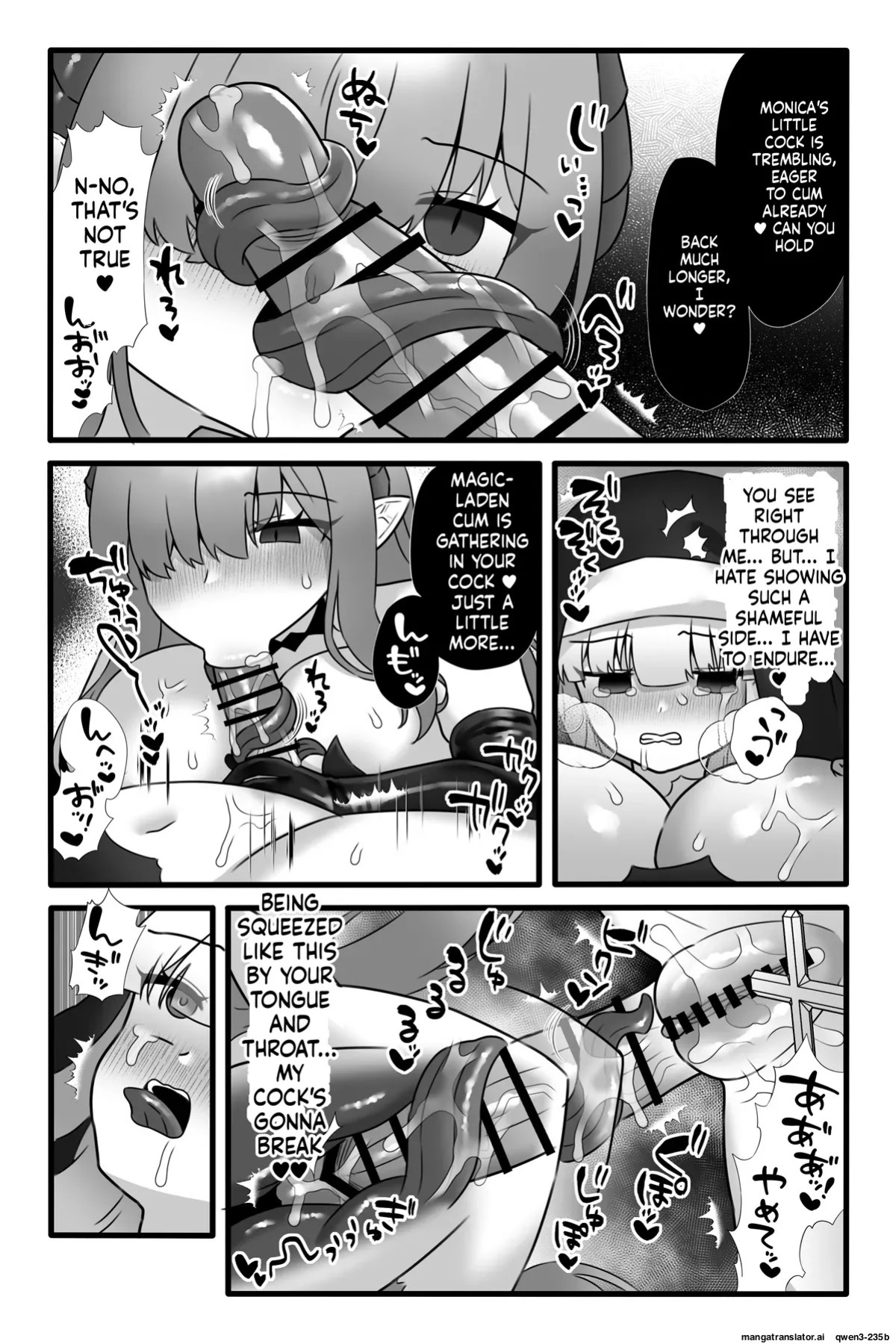 [Sayoyuri Hako (Sayoyuri)] Mahou Shoujo Akushoku 4 ~Futanari Kaizou Inmaka Choukyou~ [English] [SCANMTL]
