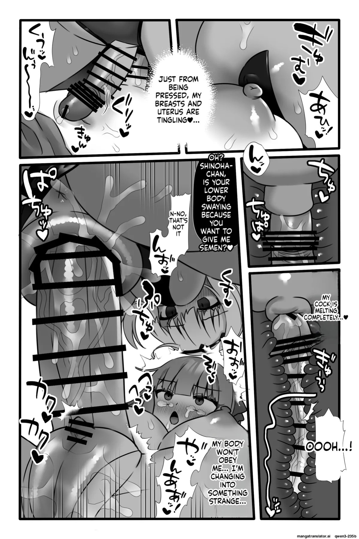 [Sayoyuri Hako (Sayoyuri)] Mahou Shoujo Akushoku 3 ~Futanari Kaizou Yuri Injoku~ [English] [SCANMTL]