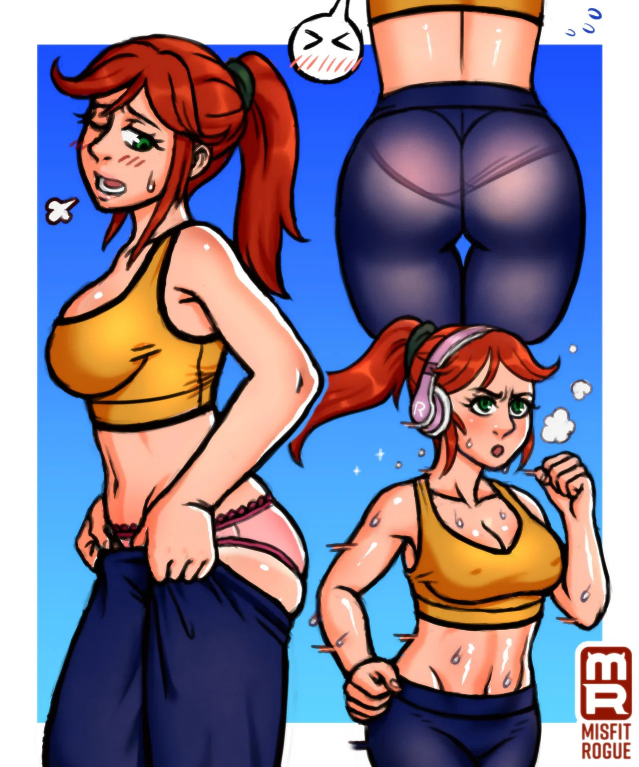 [misfitrogueart] Renee Beaucorps and Jenny Hunter
