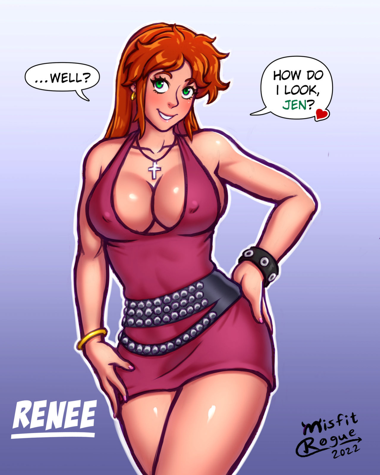 [misfitrogueart] Renee Beaucorps and Jenny Hunter