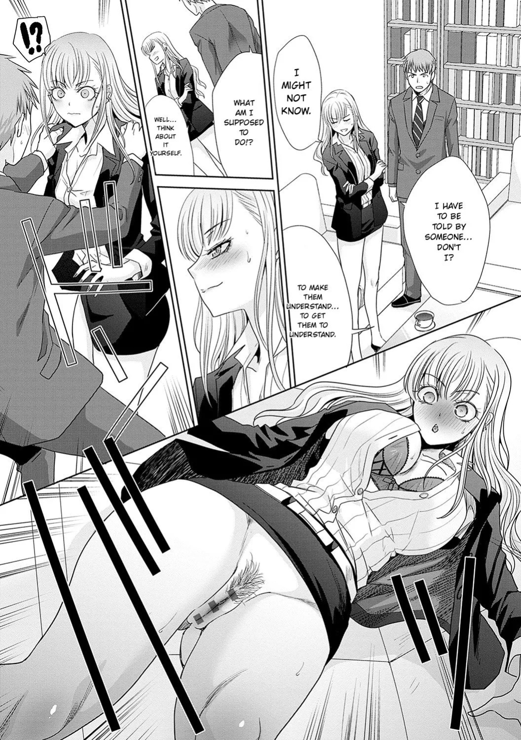 [Itaba Hiroshi] Tsukiyono Kachou wa Gal o Yamerarenai - Tsukiyono The manager can't quit a gal [English]