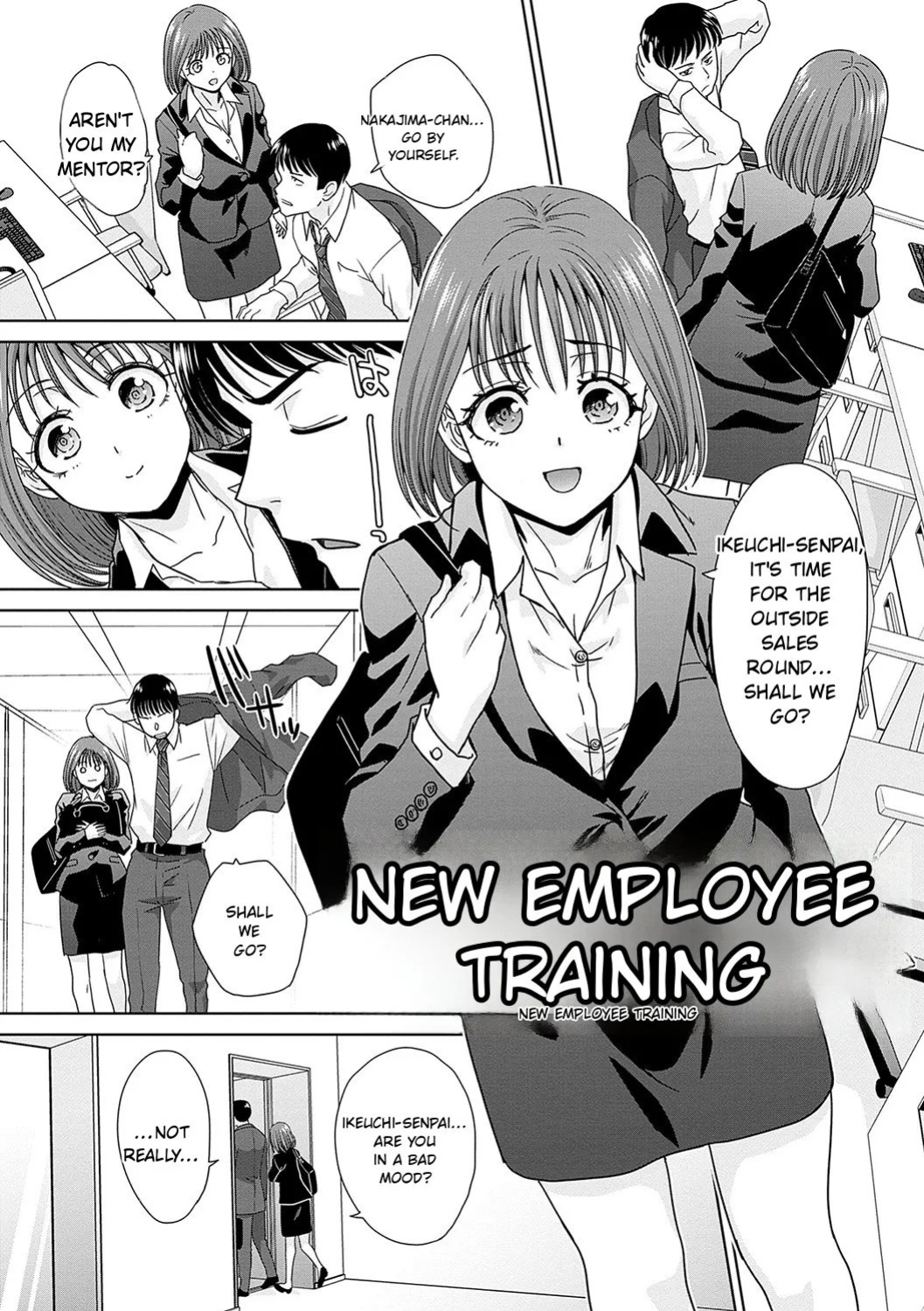 [Itaba Hiroshi] Tsukiyono Kachou wa Gal o Yamerarenai - Tsukiyono The manager can't quit a gal [English]