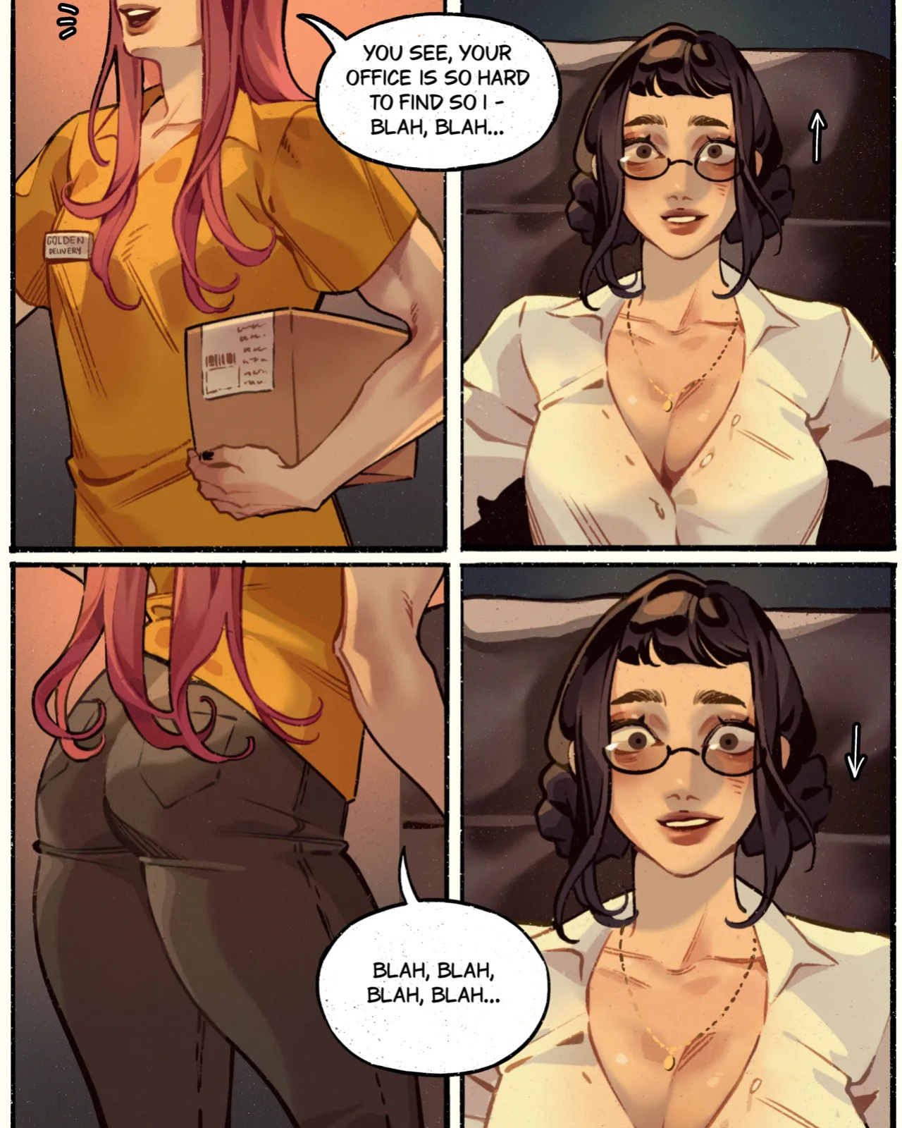 [ahageao] Zoemira Office AU Comic (ONGOING)