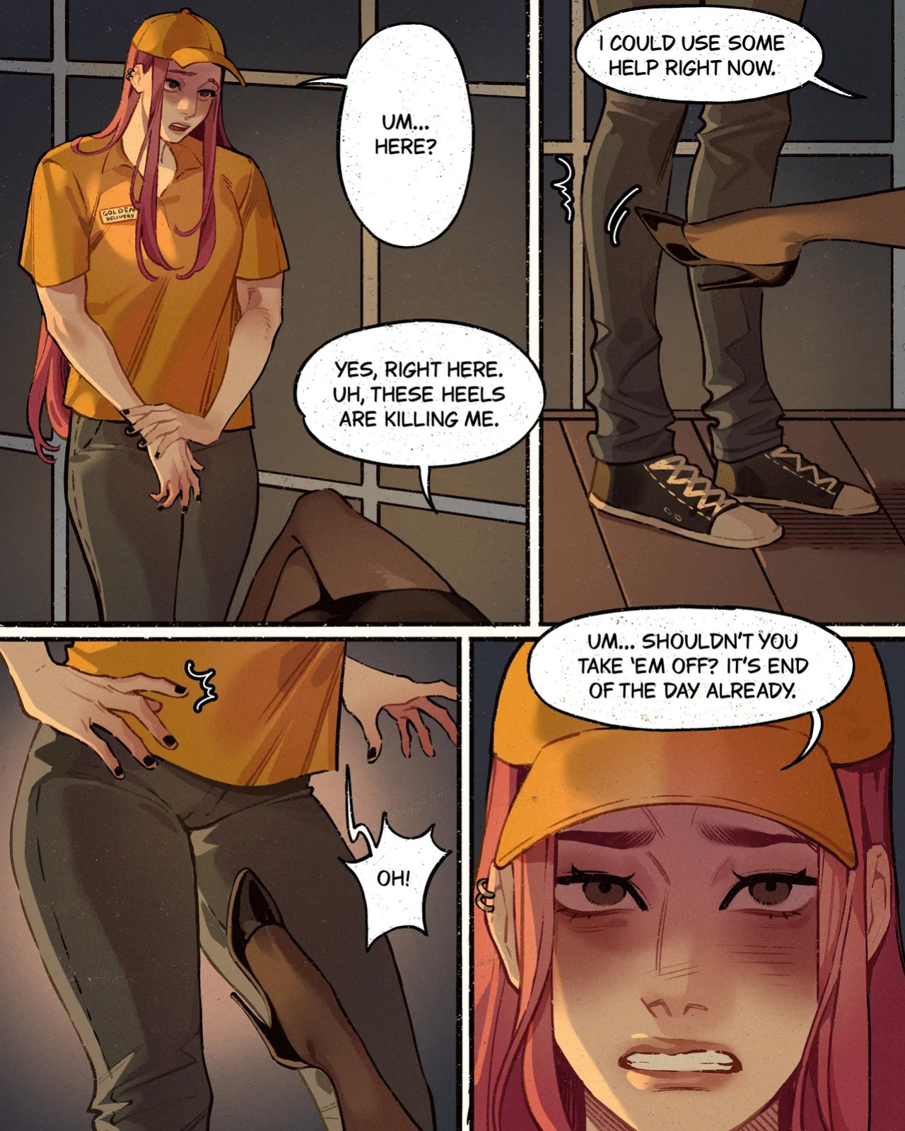 [ahageao] Zoemira Office AU Comic (ONGOING)