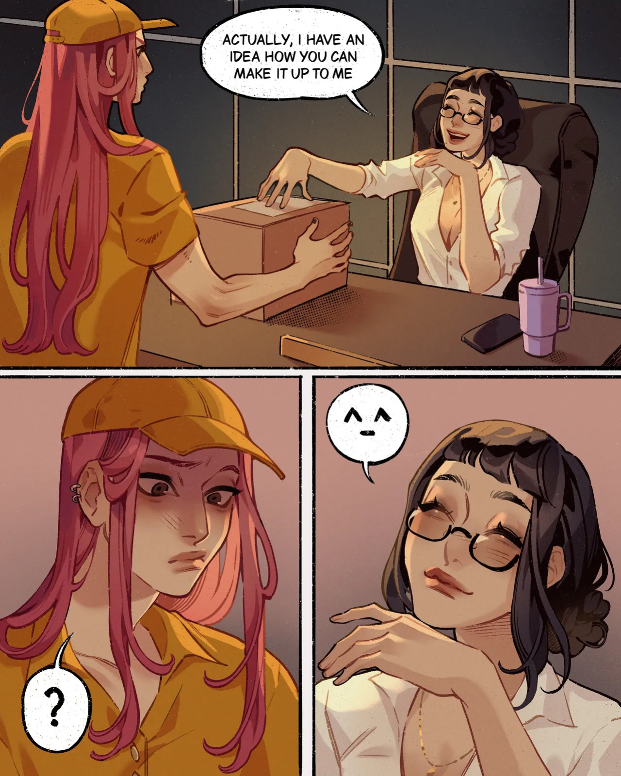 [ahageao] Zoemira Office AU Comic (ONGOING)
