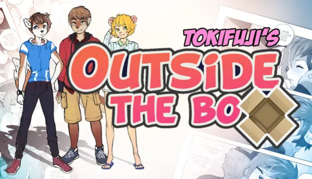 [Tokifuji] [The Poundry] Outside the Box Visual Novel game dialogue portrait and standing sprites