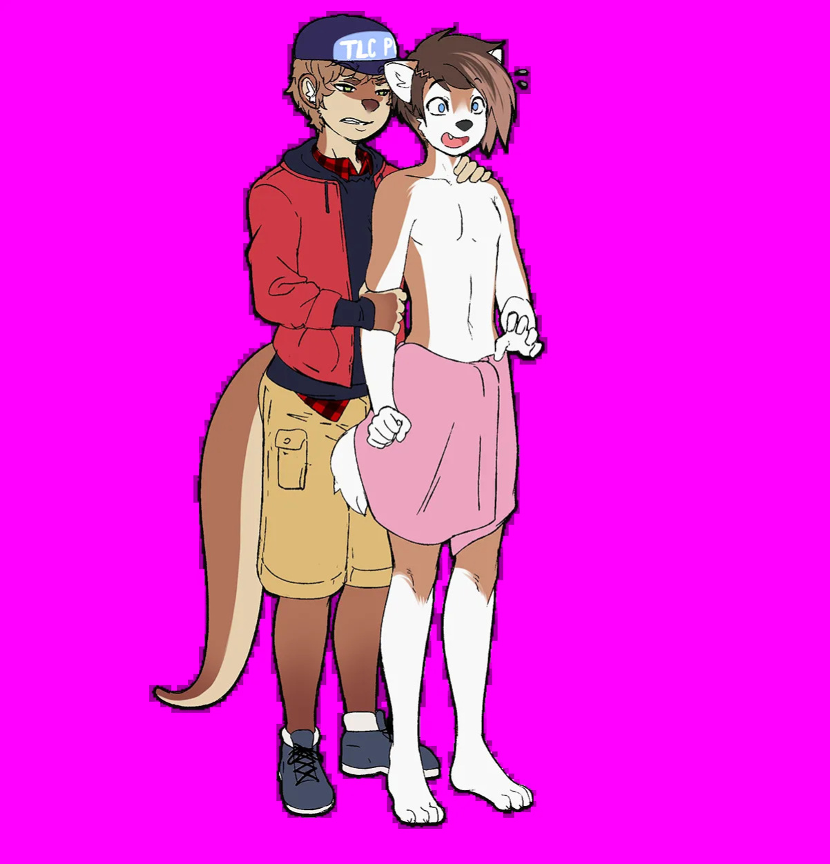 [Tokifuji] [The Poundry] Outside the Box Visual Novel game dialogue portrait and standing sprites