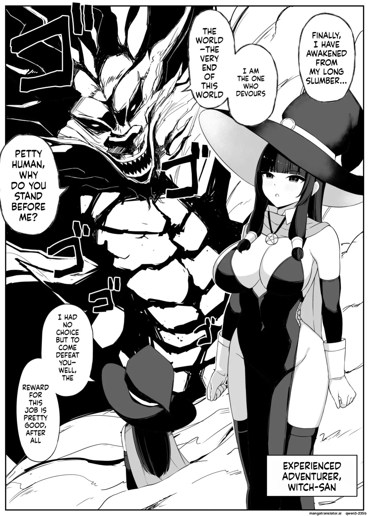 [Omochi no Mochiya (Numamochi)] Saikyou Witch ga Zako Monster-tachi ni Haiboku Suru Hanashi 2 [English] [SCANMTL]
