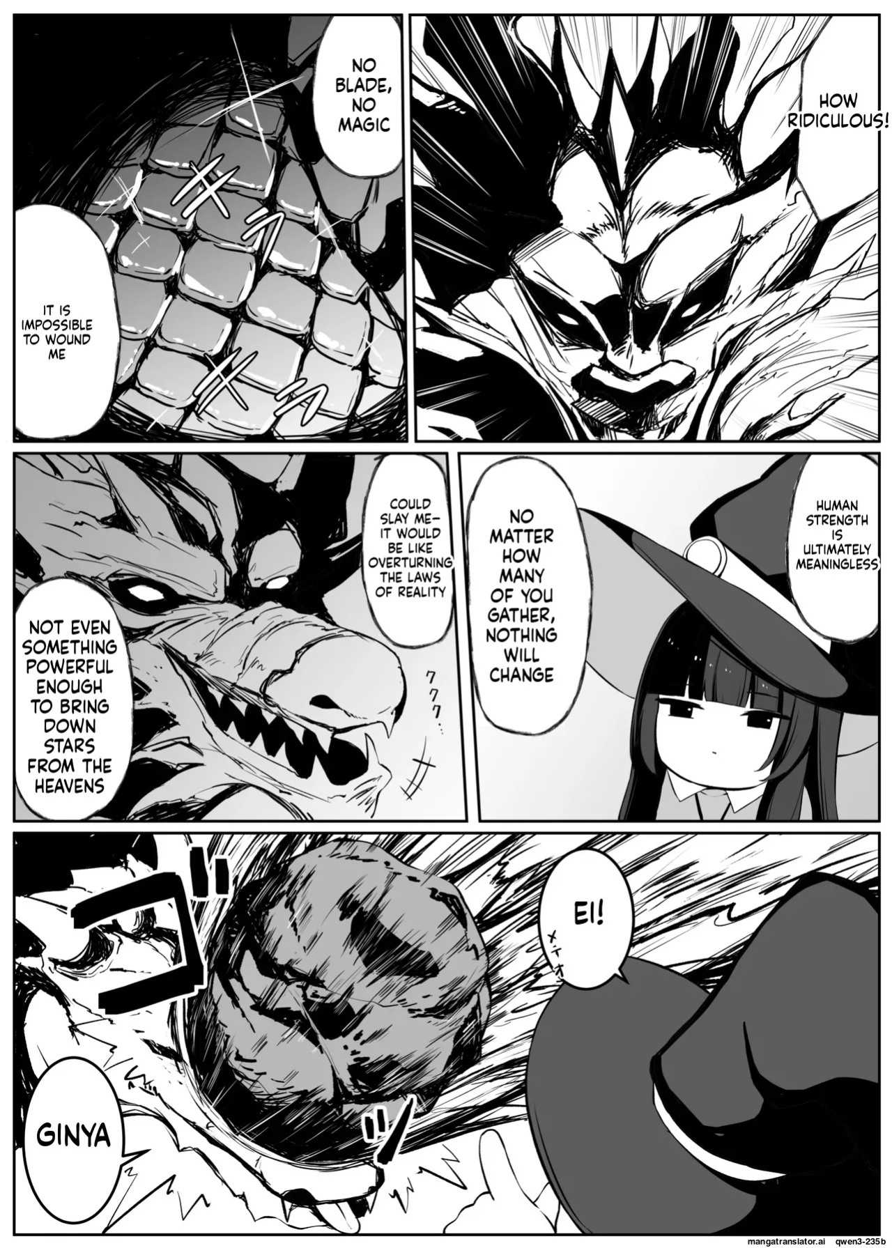 [Omochi no Mochiya (Numamochi)] Saikyou Witch ga Zako Monster-tachi ni Haiboku Suru Hanashi 2 [English] [SCANMTL]