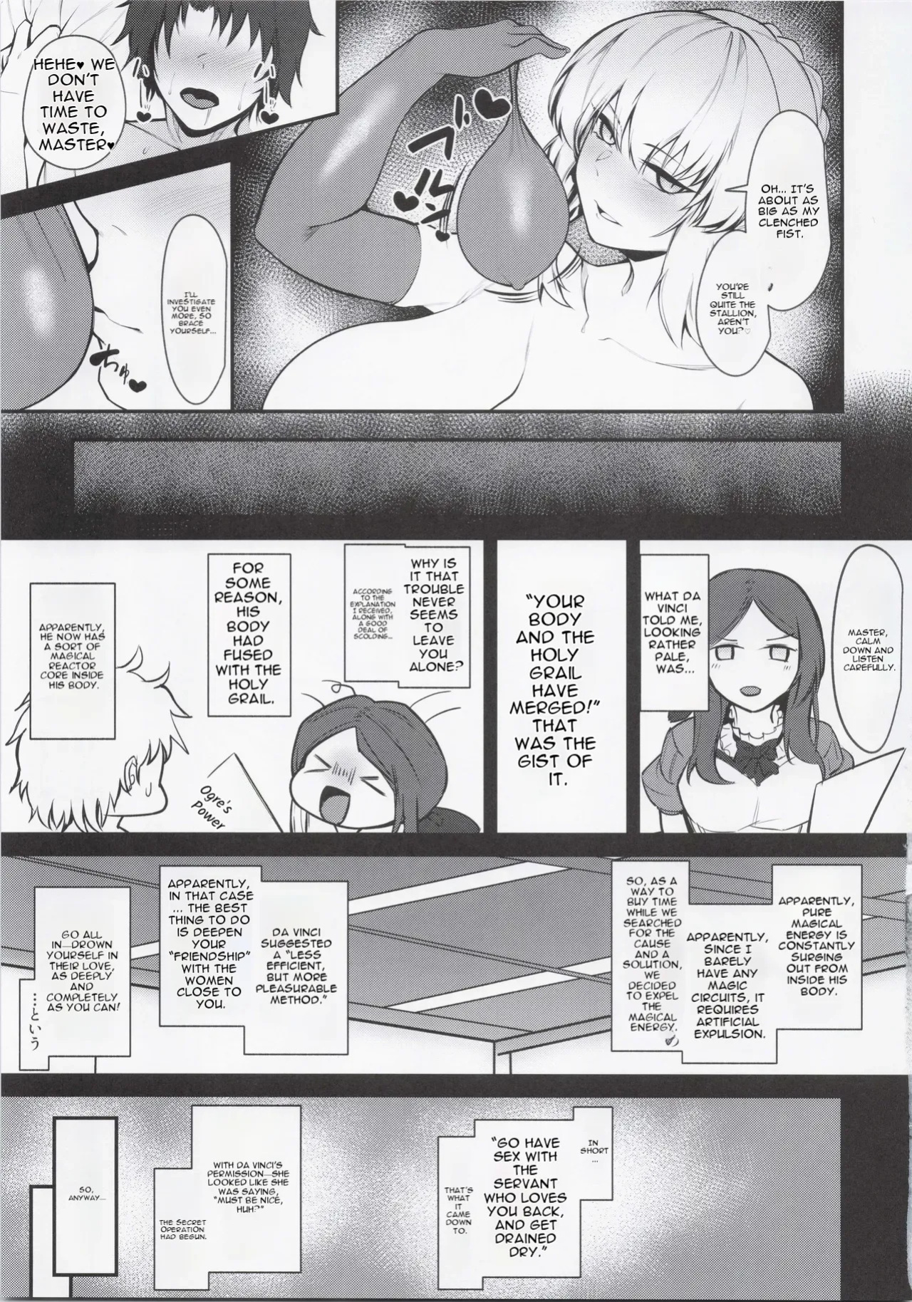 (C105) [ZENTANGLE (Hirasawa Zen)] Master Senzoku Dosukebe Oppai Seishori Servant (Fate/Grand Order) [English]