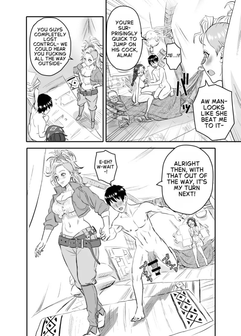[ElectricSheep (Shibire Hitsuji)] Wilds Musume wa Kyokon ga Osuki!! | The Wilds girl loves huge dicks! (Monster Hunter Wilds) [English]