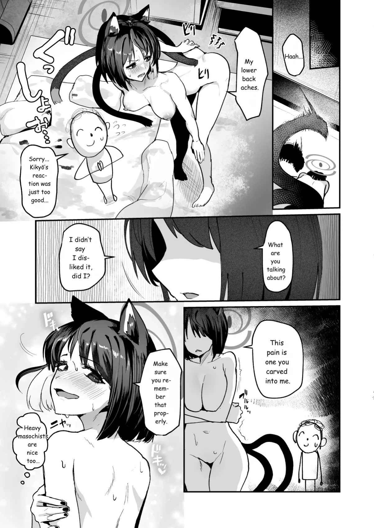[Pure Chantai Ochu (Miki Chika)] Makeneko Yuujo (Blue Archive) [Digital] [English] [MTL]