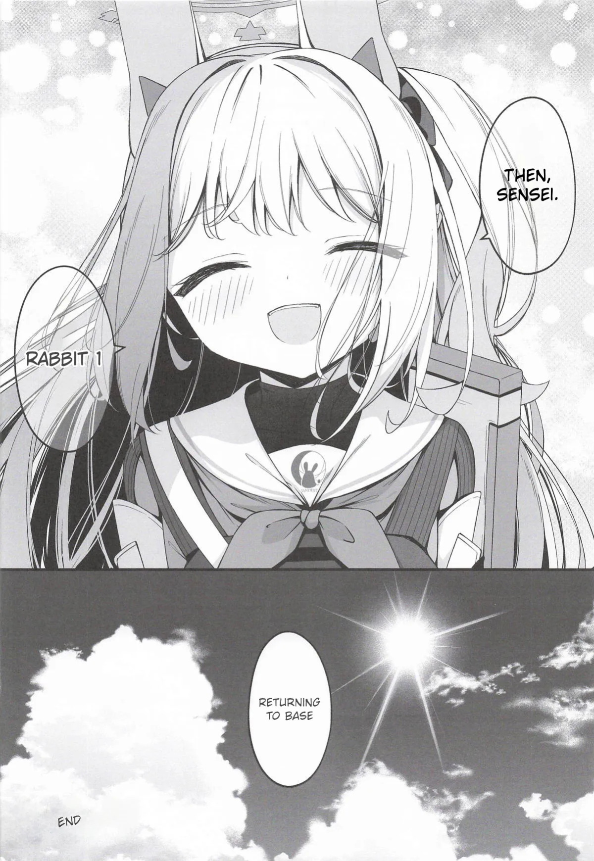 (C108) [Tsukuten (Madoka Tsukumo)] Hatsujou Usagi Tairyou Hassei!? | Many Rabbits in Heat (Blue Archive) [English]