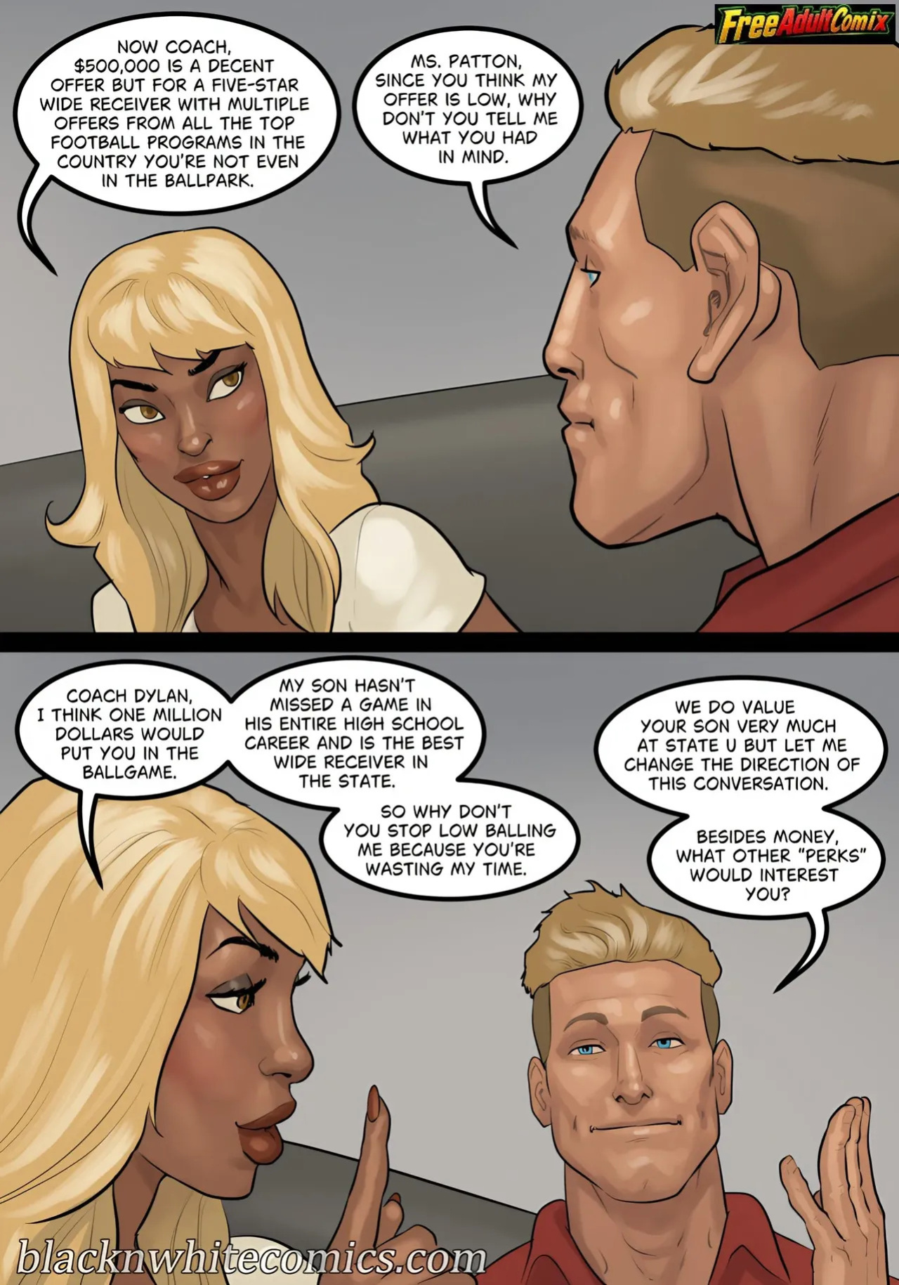 The Recruit (blacknwhitecomics)