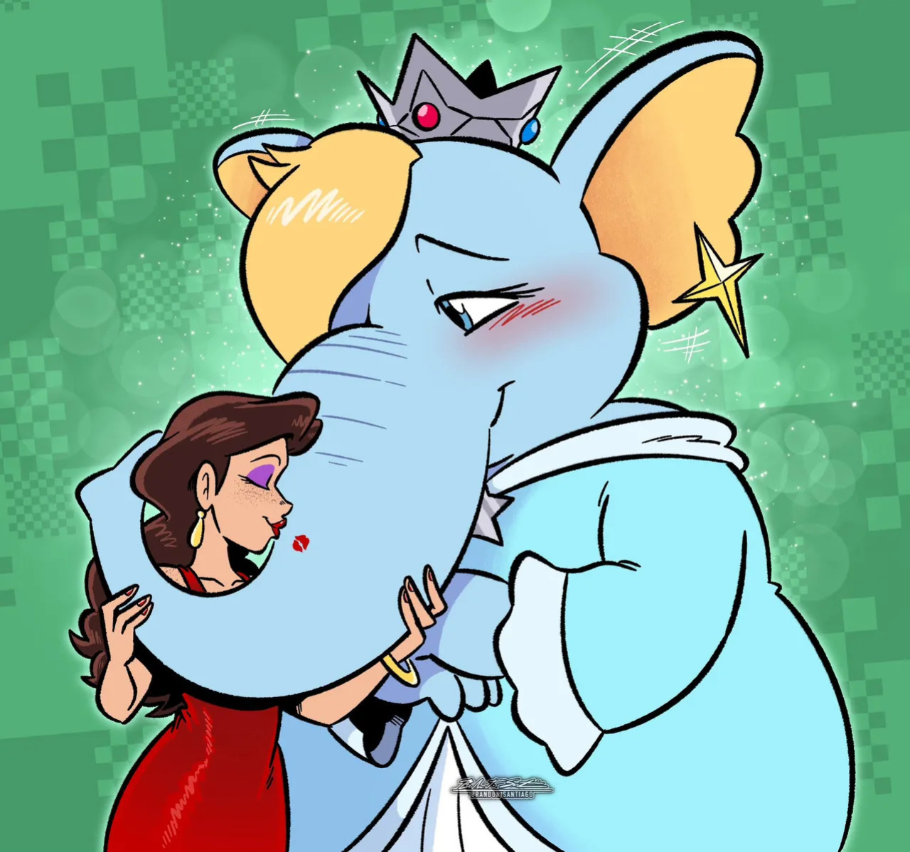 [Brandon Santiago] Rosalina x Pauline