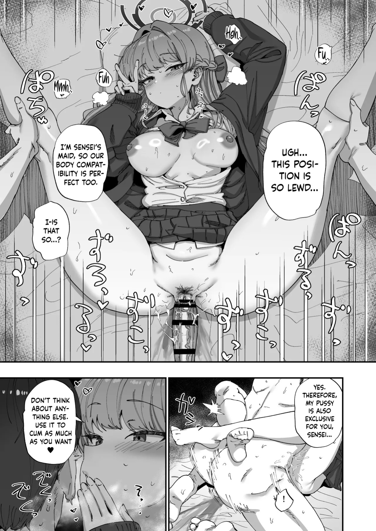 [Hikagemon (Tenpiboshi)] Asuna to Toki to Sex Shinai to Derarenai Heya | A Room You Can’t Leave Without Having Sex with Asuna & Toki (Blue Archive) [English] [DKKMD Translations] [Digital]