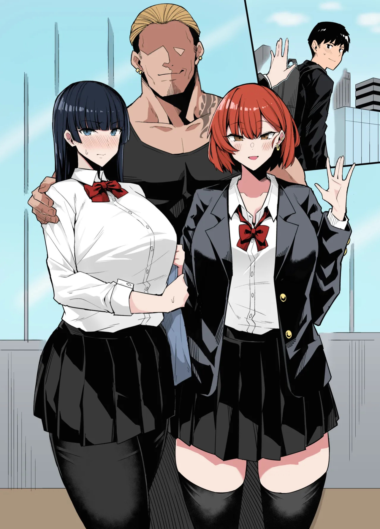 [Arimura Daikon] Gyaru Chukai Netorase | Cuckoldry Mediator Gyaru [English] [Colorized]