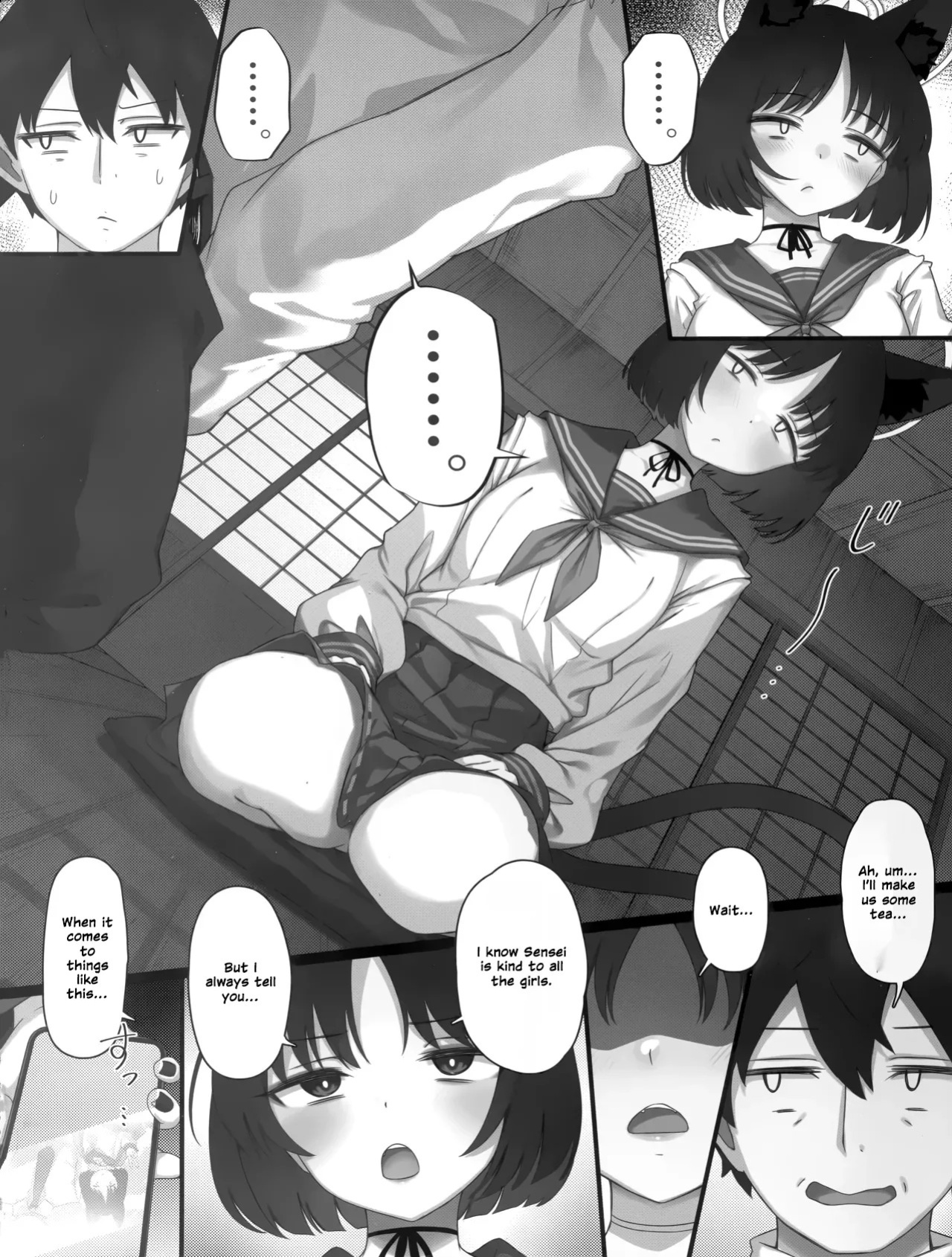 (C107) [Yoneya (hyouta)] Kikyou to Kazusa ga Irekawacchau Hanashi 2 | The Story of Kikyou and Kazusa Swapping Places, Part 2 (Blue Archive) [English] [Winggxrd]