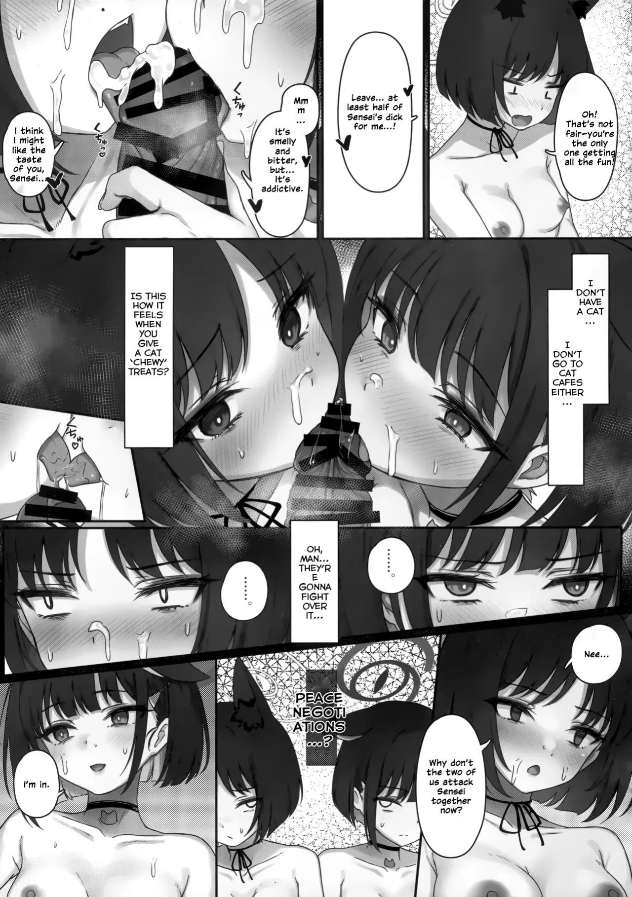 (C107) [Yoneya (hyouta)] Kikyou to Kazusa ga Irekawacchau Hanashi 2 | The Story of Kikyou and Kazusa Swapping Places, Part 2 (Blue Archive) [English] [Winggxrd]