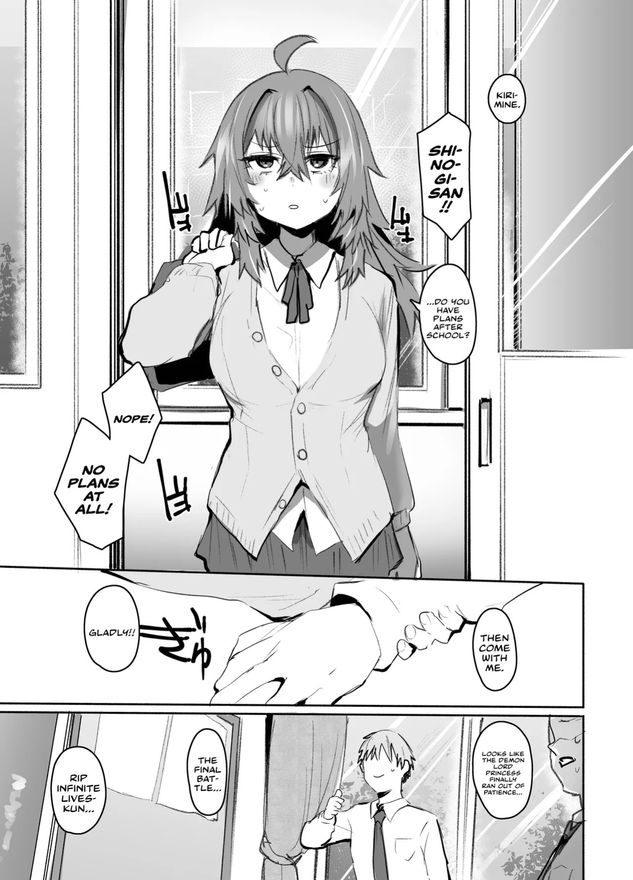 [Rev3 (Monchan Rev3)] Maou Hime wa Koui ga Jakuten | The Demon Lord Princess is Weak to Affection [English] [Castle TL] [Decensored]