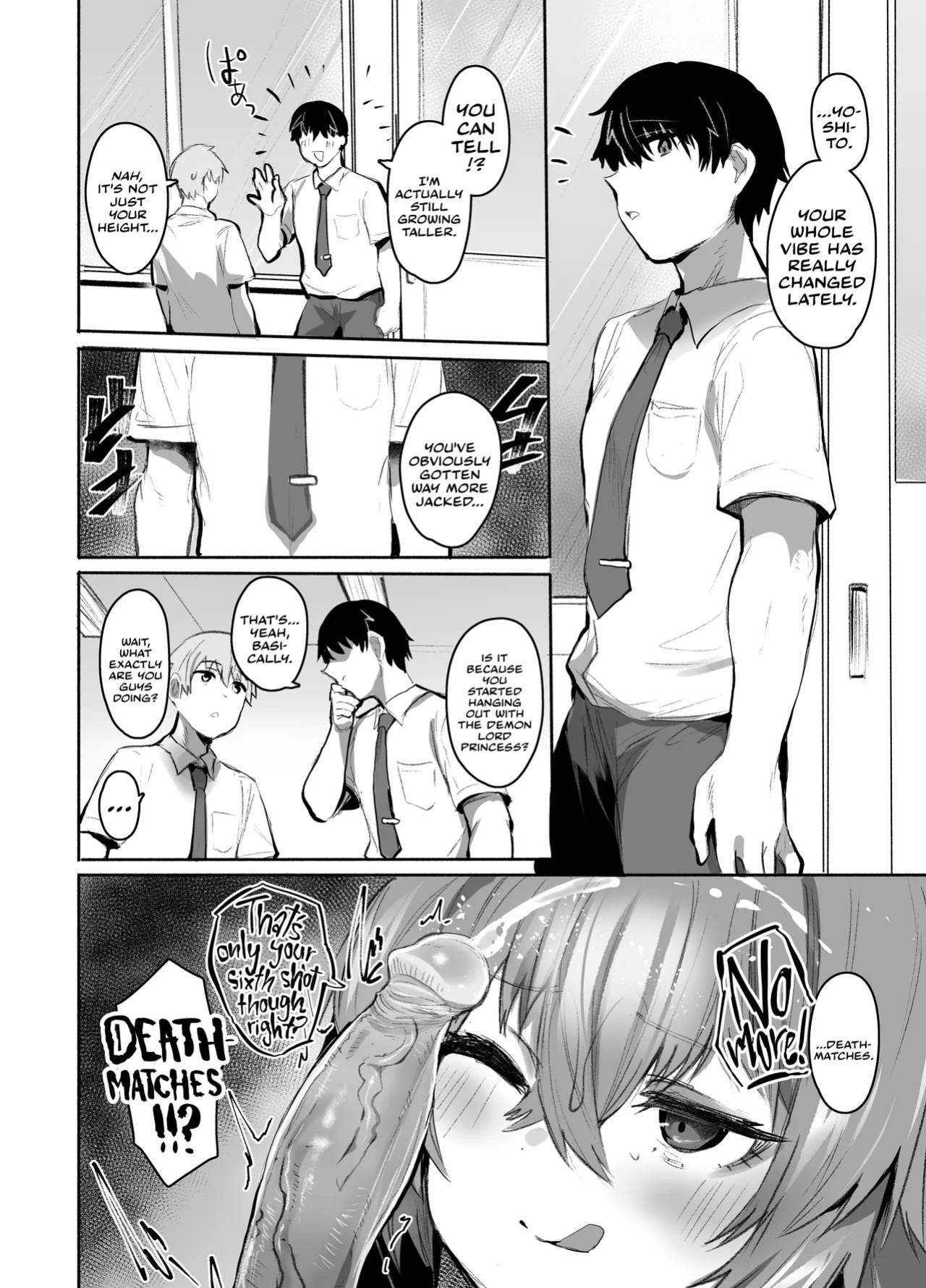 [Rev3 (Monchan Rev3)] Maou Hime wa Koui ga Jakuten | The Demon Lord Princess is Weak to Affection [English] [Castle TL] [Decensored]