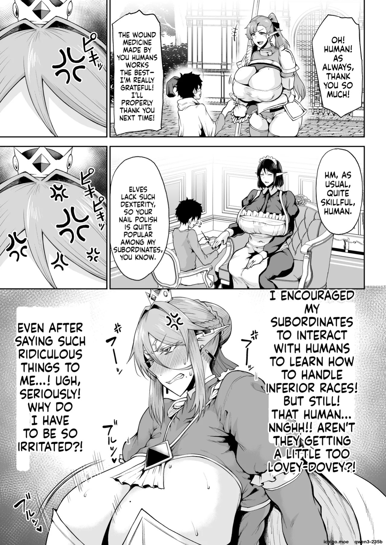 [Tanic Ya (Okutani Tanishi)] Ouken Sandatsu II - Royal Power Usurpation ~Ochinpo Ippon de Oukoku Houkai Oukyuu wa Chinpo no Yuenchi~ [English] [Digital]