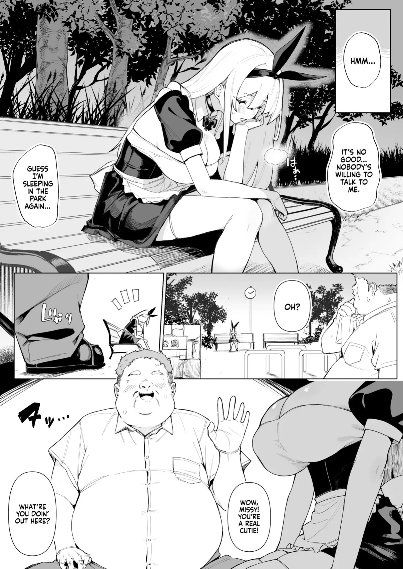 [ma_shika (A_shika)] Tenshi Hirotta kara Haramaseru ~Ojii-san Senyou Botebara Onaho ni Naru made no Kiroku~ | I Met an Angel, and then I Knocked Her Up ~A Record of Becoming Oji-san’s Personal Preggo Belly Onahole~ [English] [Xzosk]
