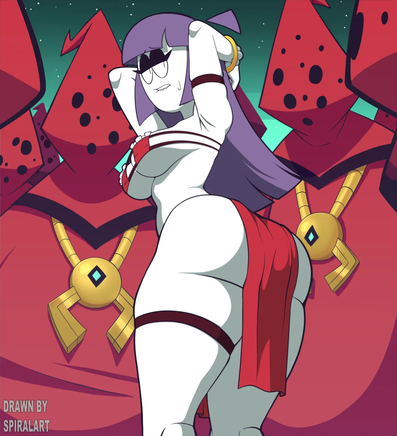 [Spiralart] Lila (Spooky Month)