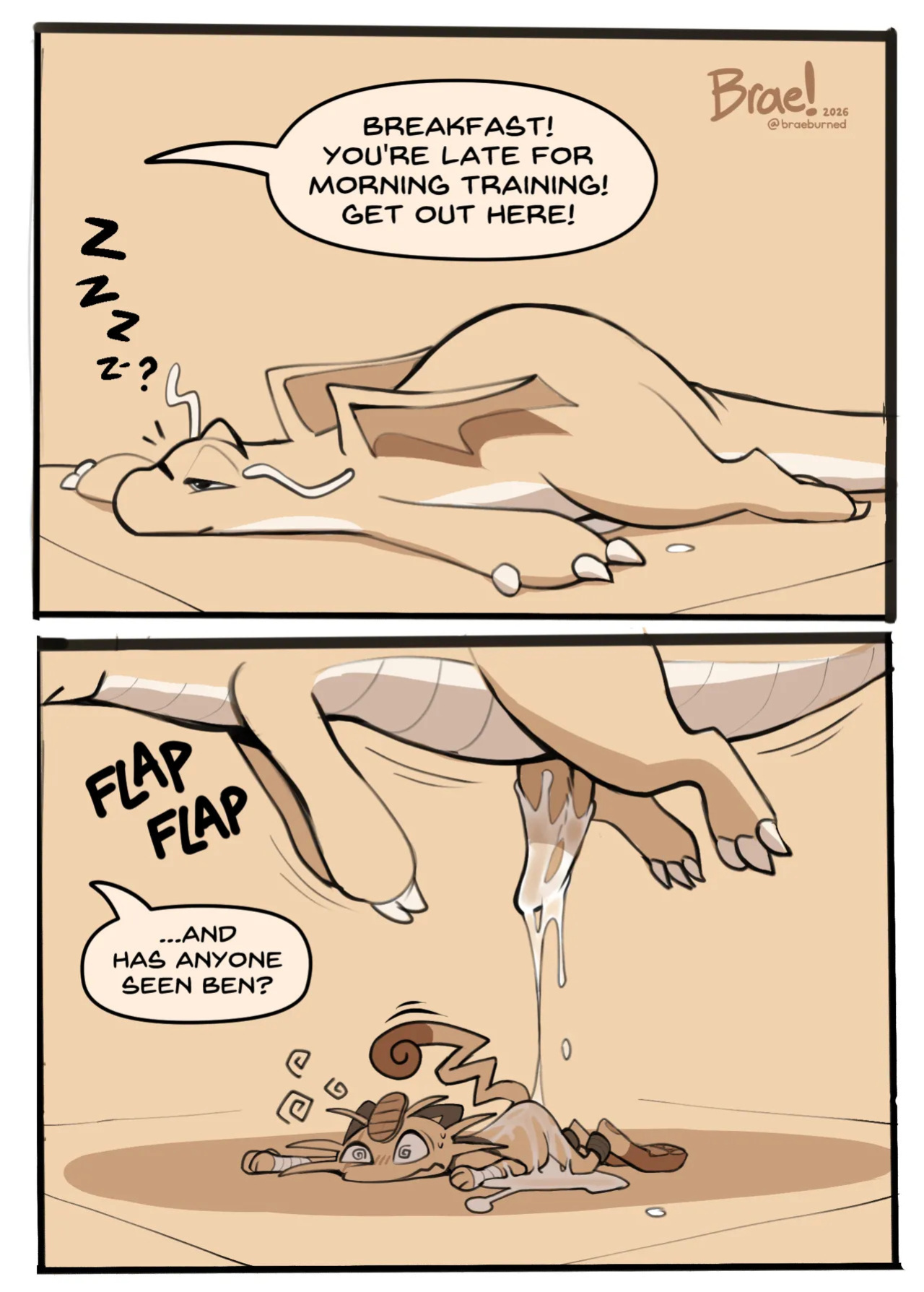 [Braeburned] Ben and Breakfast