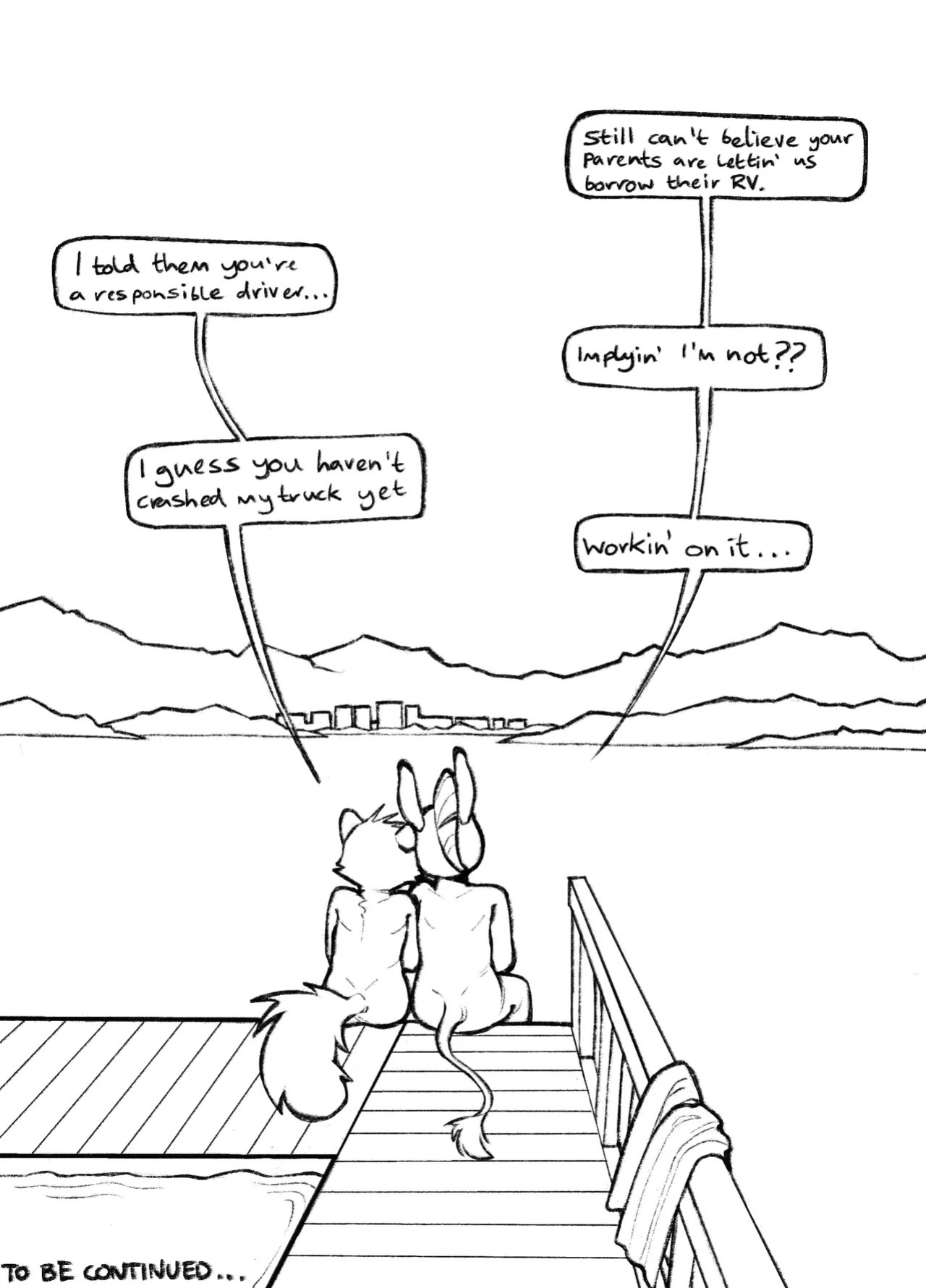 [Arlo (Arloatdusk)] Parked Out by the Lake