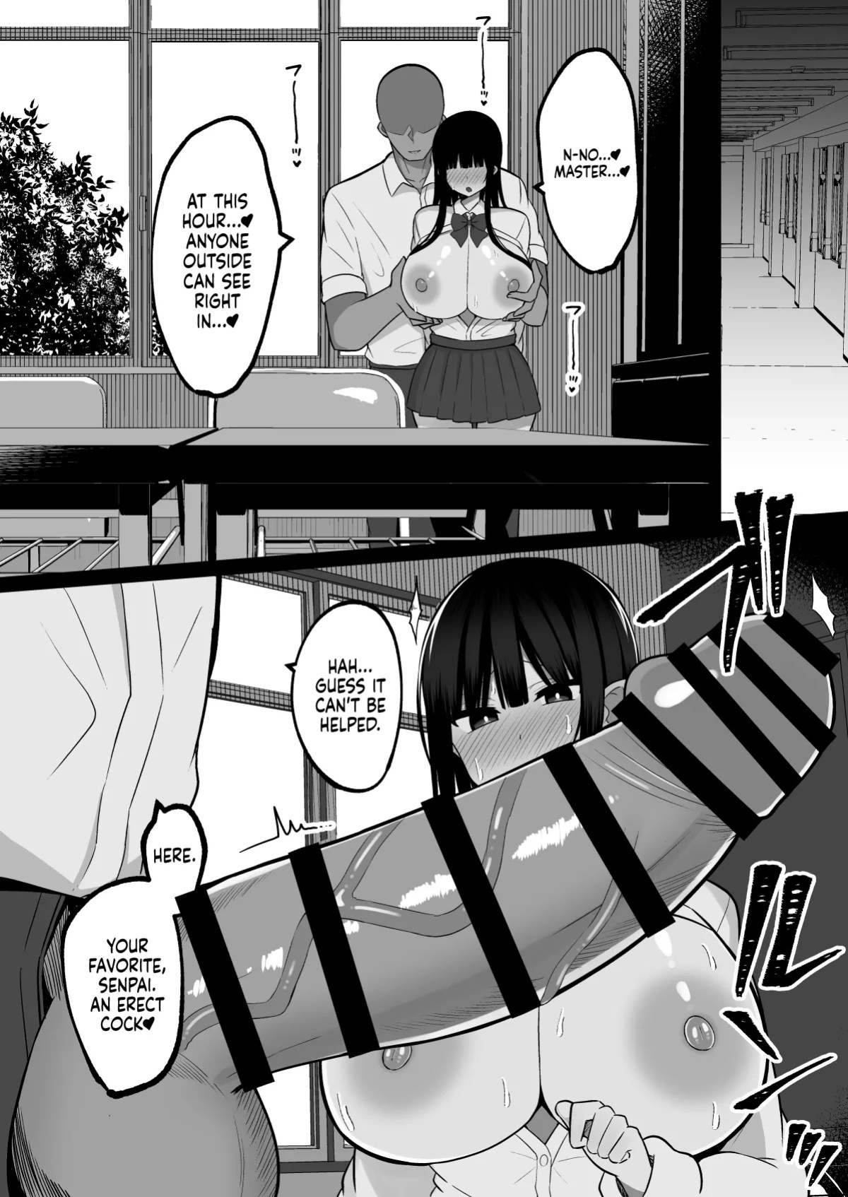 [Cinnamon Shima] Inshin no Miko 2 ~ Itsumo Majime na Seitokai Chou wa Mura no Orokite de Bokki Chinpo ni Sakaraezu, Dosukebe Fukujuu Chin Kobi Sekkusu Shitetara Seitokai Houkai Shimashita | Priestess of the Lewd God 2: The Always-Serious Student Council P