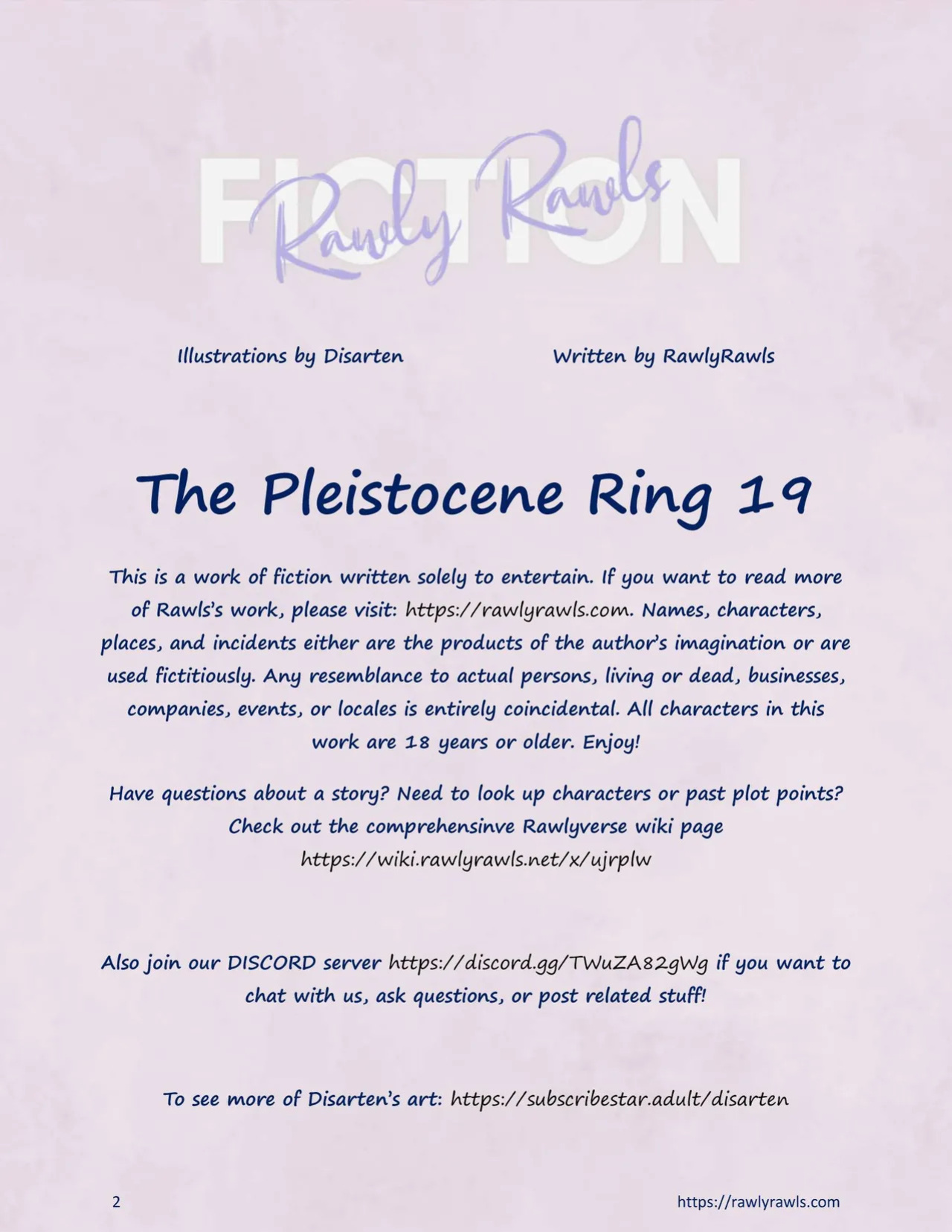 [Disarten and RawlyRawls] The Pleistocene Ring 19