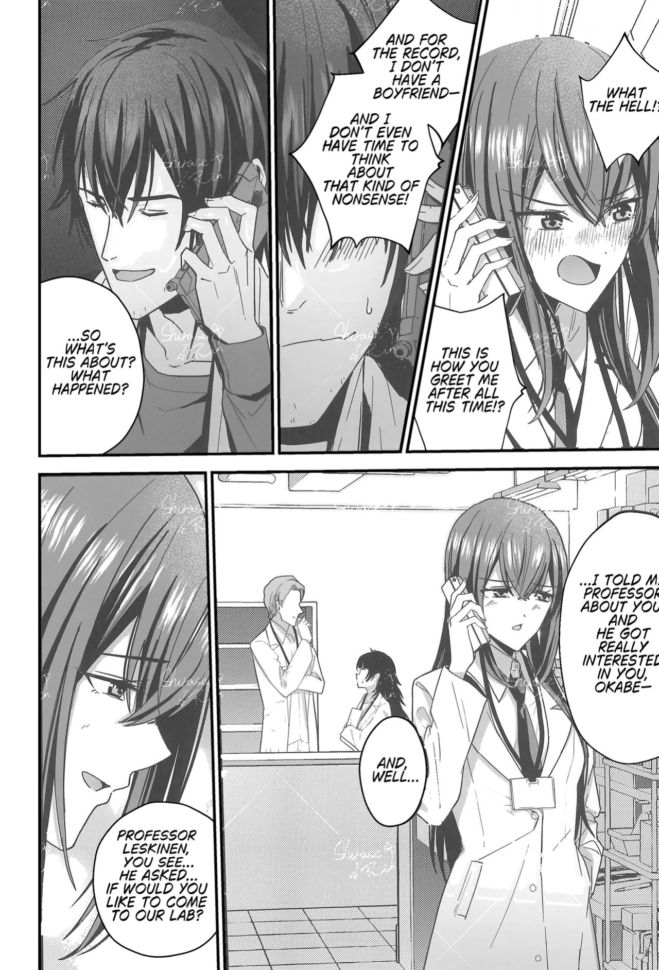 [Shirase Rin (Shirase Rin)] Shinjitsu Setsuzoku no Truth Line | Truth Line of Synchronicity (Steins;Gate) [English]