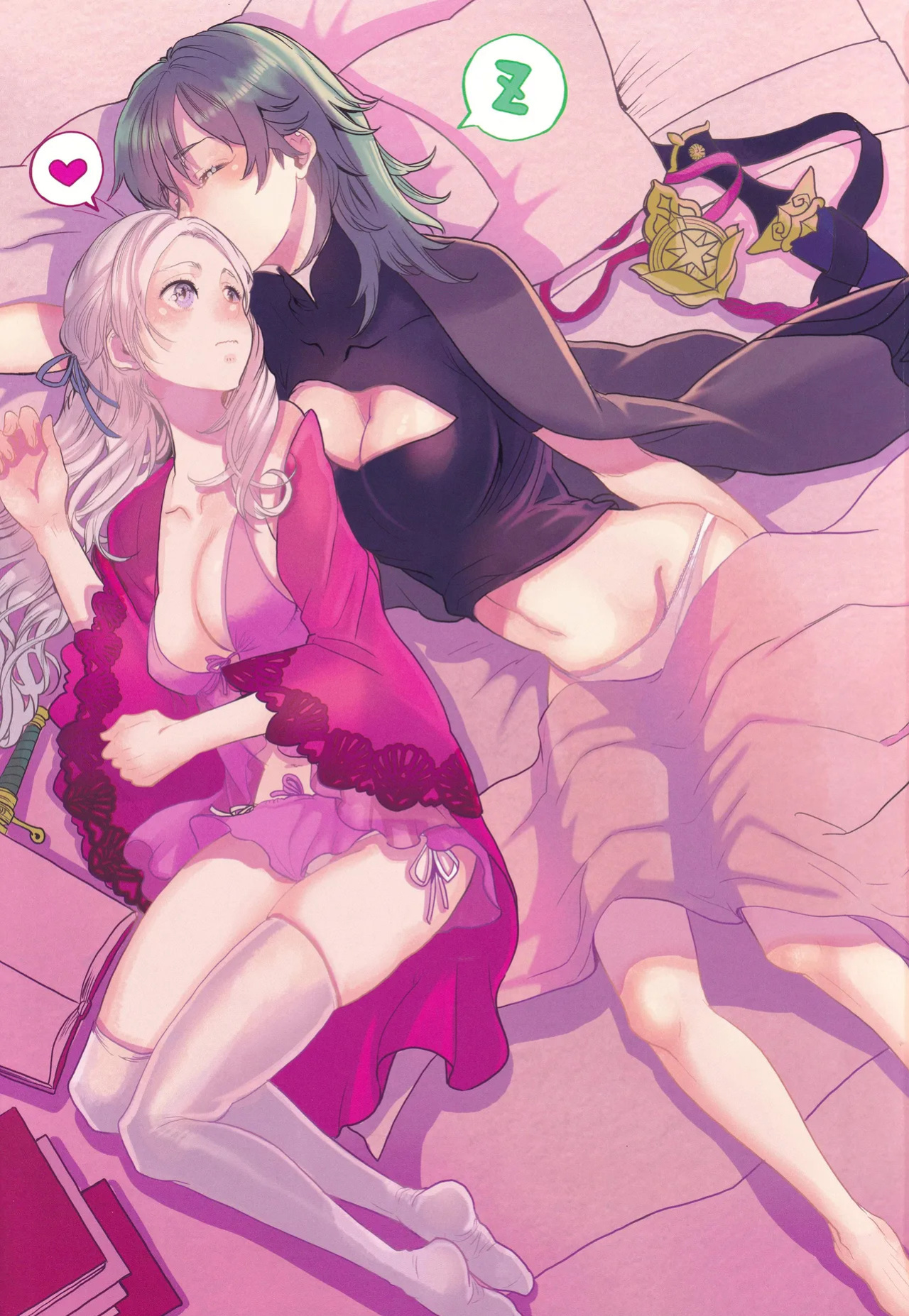 (Kokuin no Hokori 9) [Zero Dollars Junk (Masaki Kazuyoshi)] IPU - Invisible Pink Unicorn (Fire Emblem: Three Houses) [English]