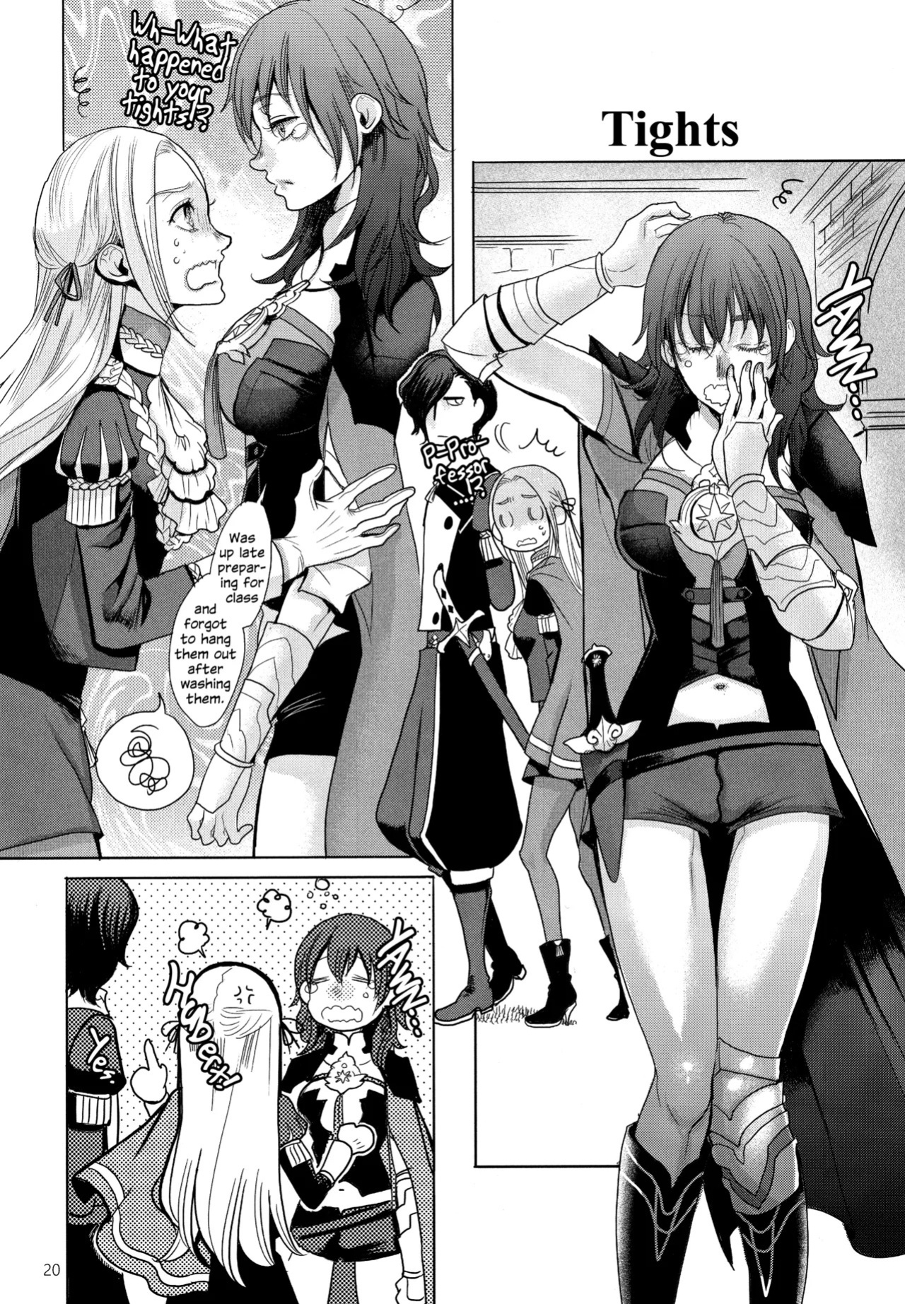 (Kokuin no Hokori 9) [Zero Dollars Junk (Masaki Kazuyoshi)] IPU - Invisible Pink Unicorn (Fire Emblem: Three Houses) [English]
