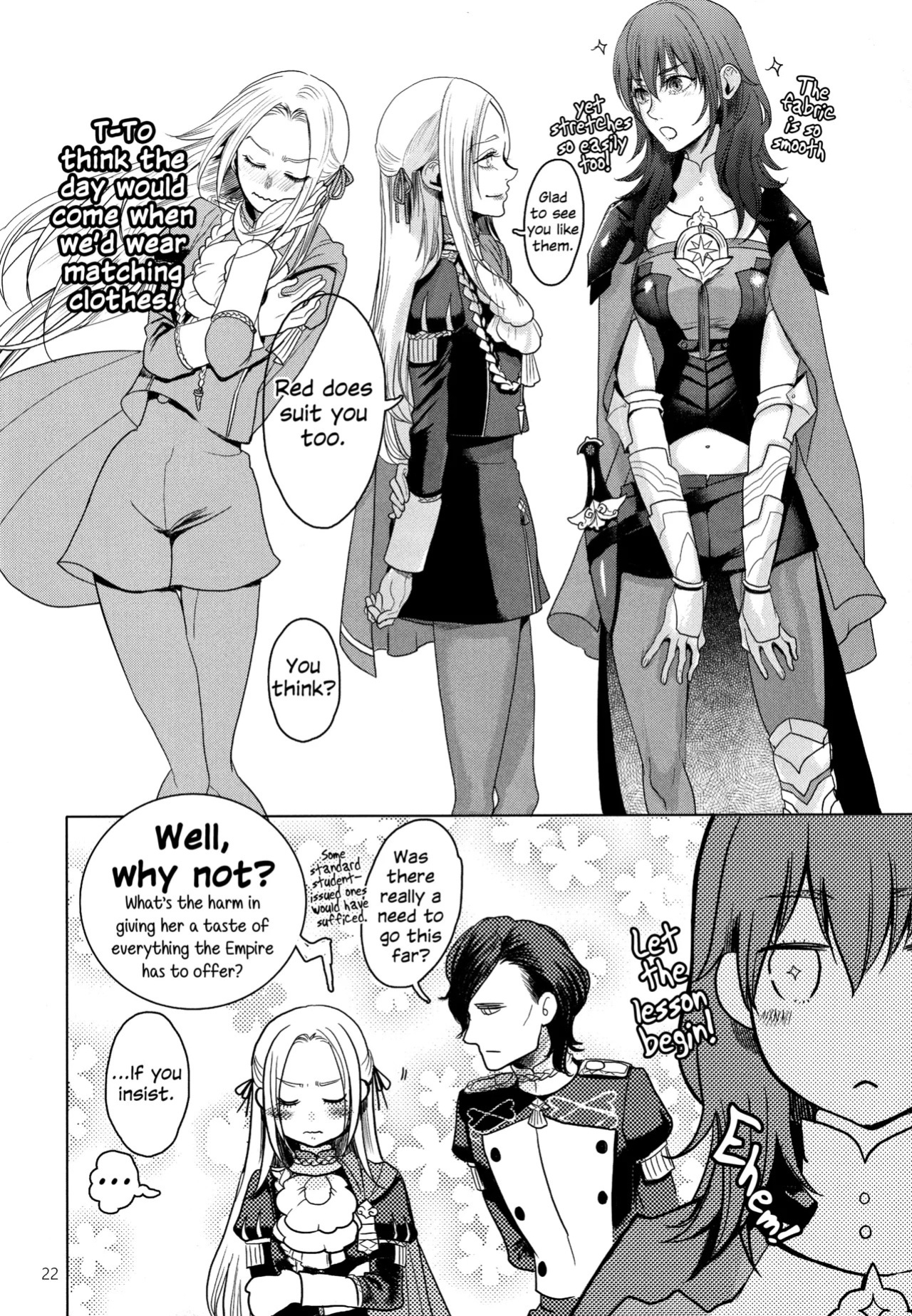 (Kokuin no Hokori 9) [Zero Dollars Junk (Masaki Kazuyoshi)] IPU - Invisible Pink Unicorn (Fire Emblem: Three Houses) [English]