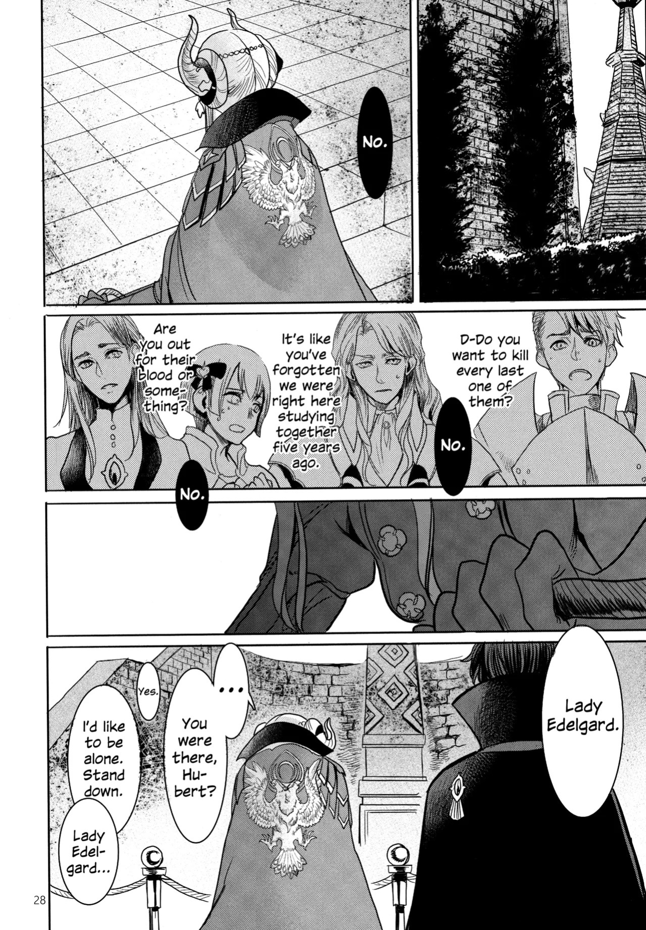 (Kokuin no Hokori 9) [Zero Dollars Junk (Masaki Kazuyoshi)] IPU - Invisible Pink Unicorn (Fire Emblem: Three Houses) [English]