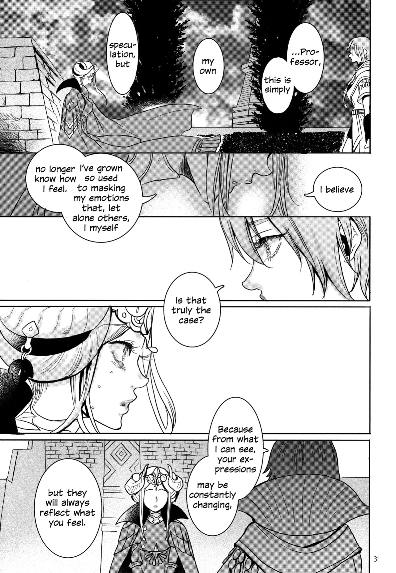 (Kokuin no Hokori 9) [Zero Dollars Junk (Masaki Kazuyoshi)] IPU - Invisible Pink Unicorn (Fire Emblem: Three Houses) [English]