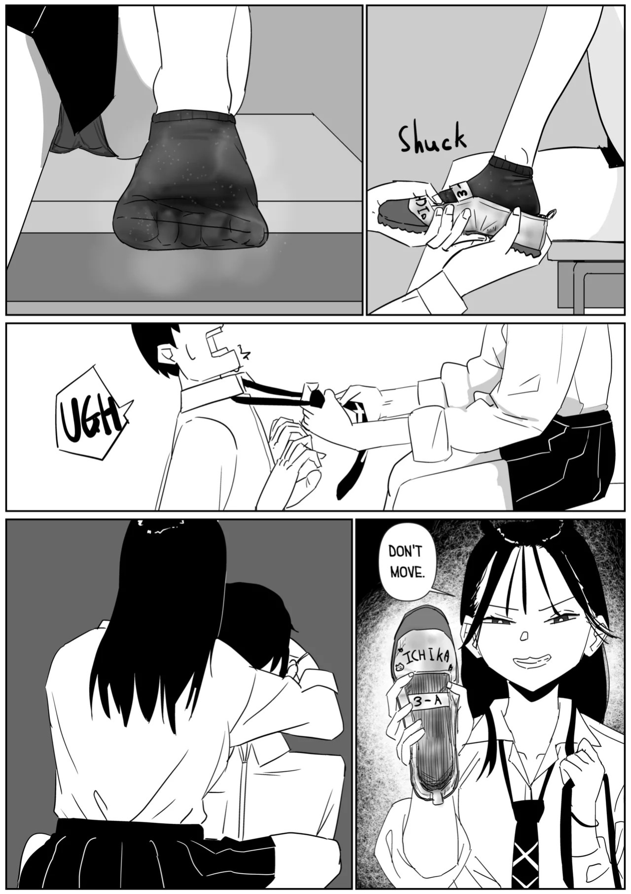 [Sockshop / ヤバい靴下屋さん] Forced to Buy Classmate's Stinky Socks
