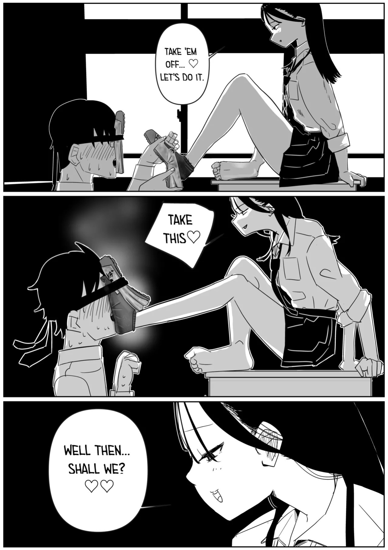 [Sockshop / ヤバい靴下屋さん] Forced to Buy Classmate's Stinky Socks