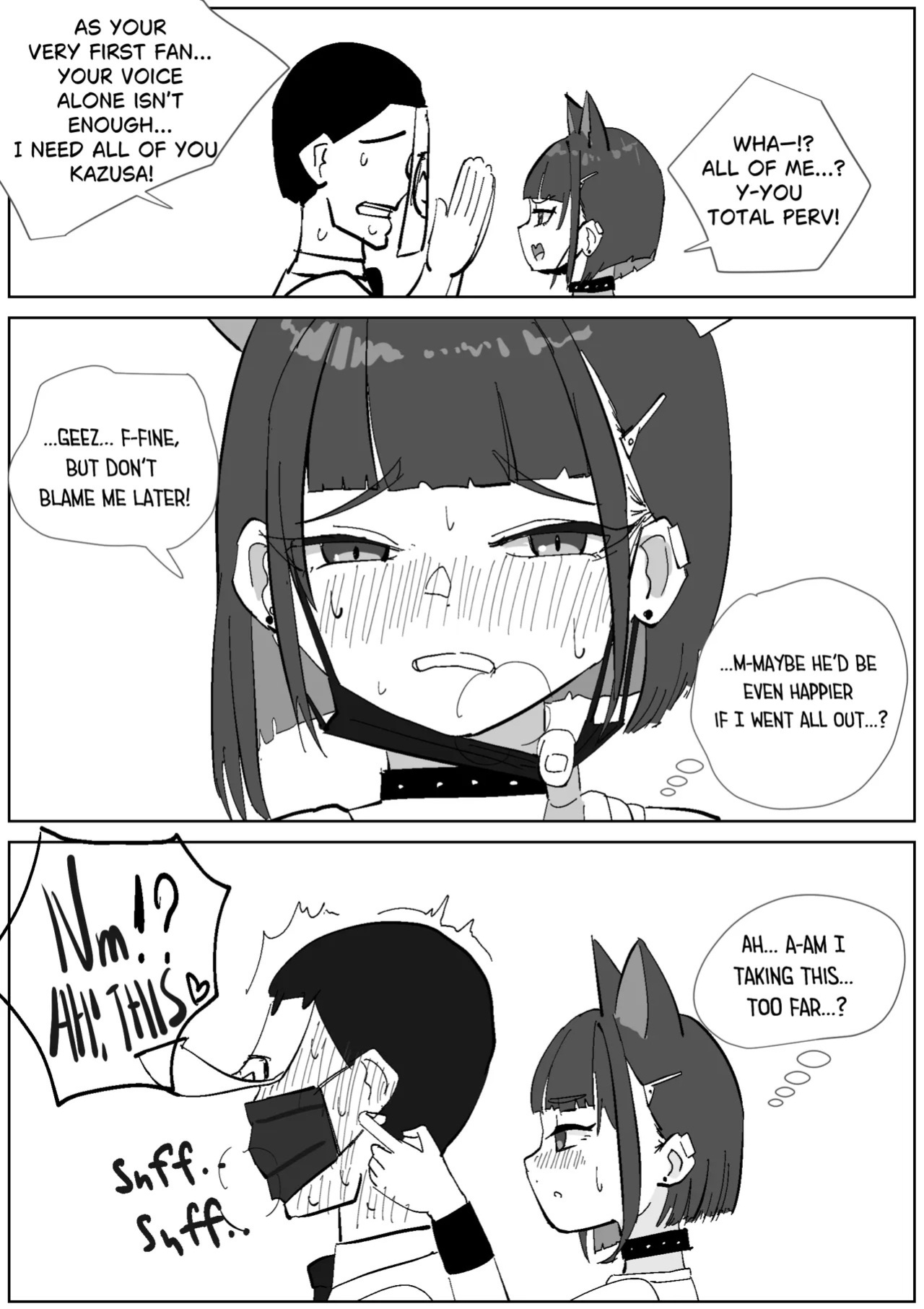 [Sockshop / ヤバい靴下屋さん] Kazusa’s Post-Practice Stinky Foot Tease