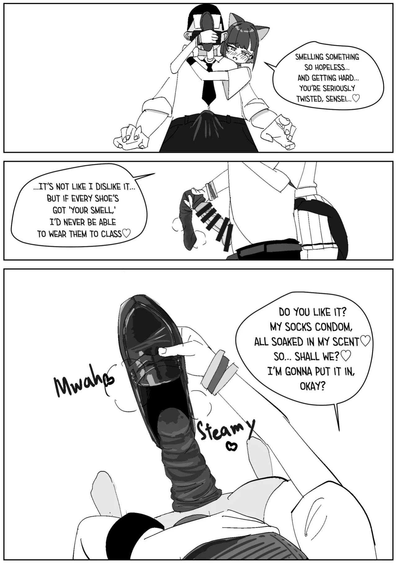 [Sockshop / ヤバい靴下屋さん] Kazusa’s Post-Practice Stinky Foot Tease