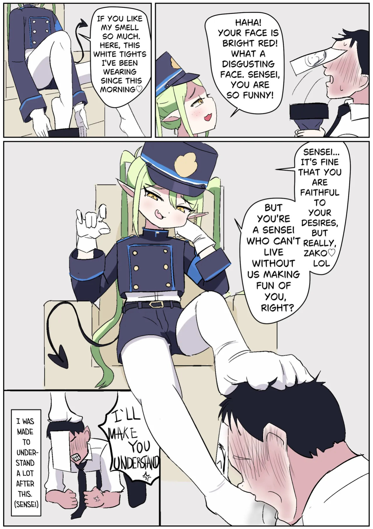 [Sockshop / ヤバい靴下屋さん] Nozomi Makes Me Understand with Her Feet Odor