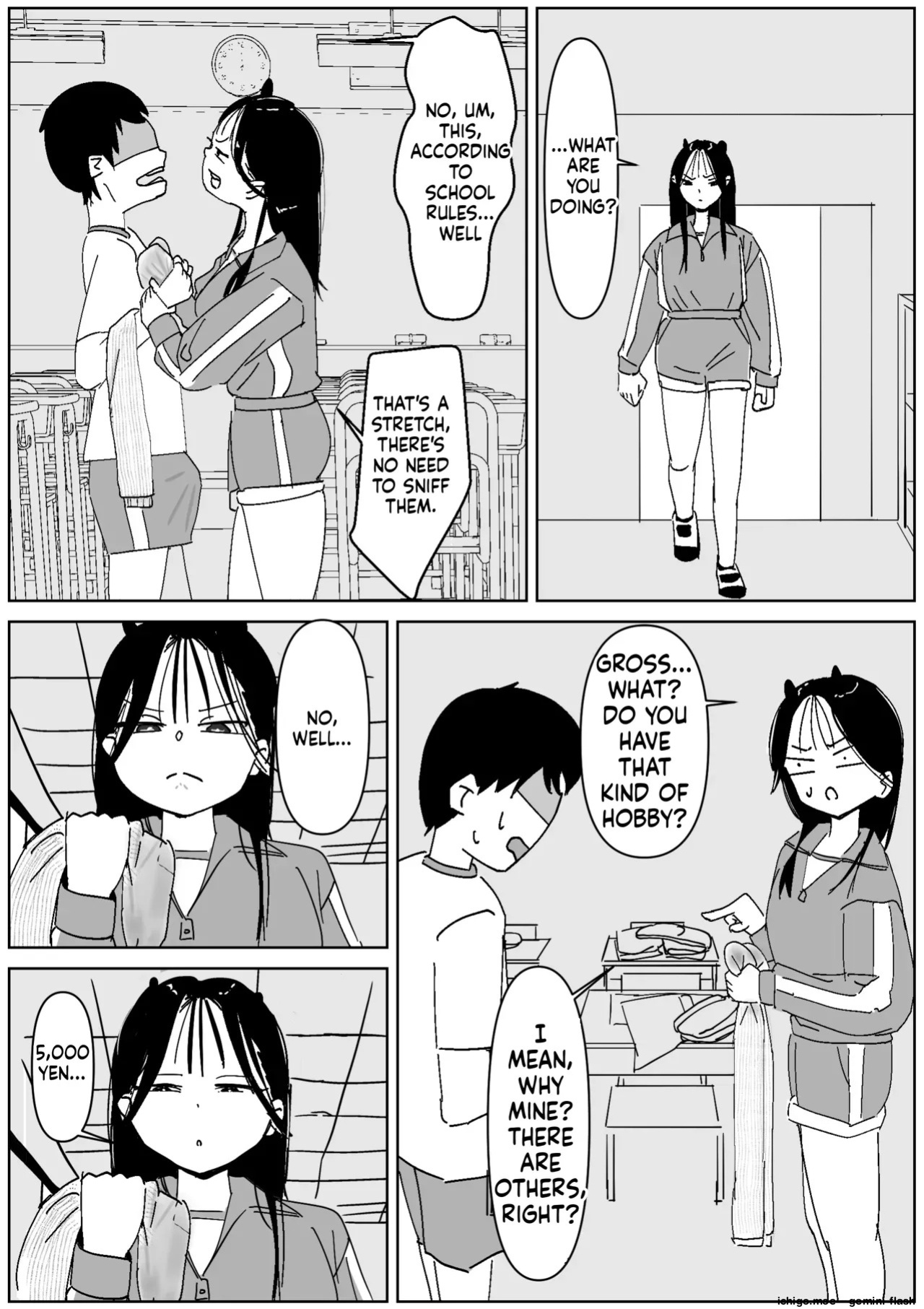 [Sockshop / The Crazy Sock Shop] Classmate's Stinky "3-Day-Worn" Socks Attack
