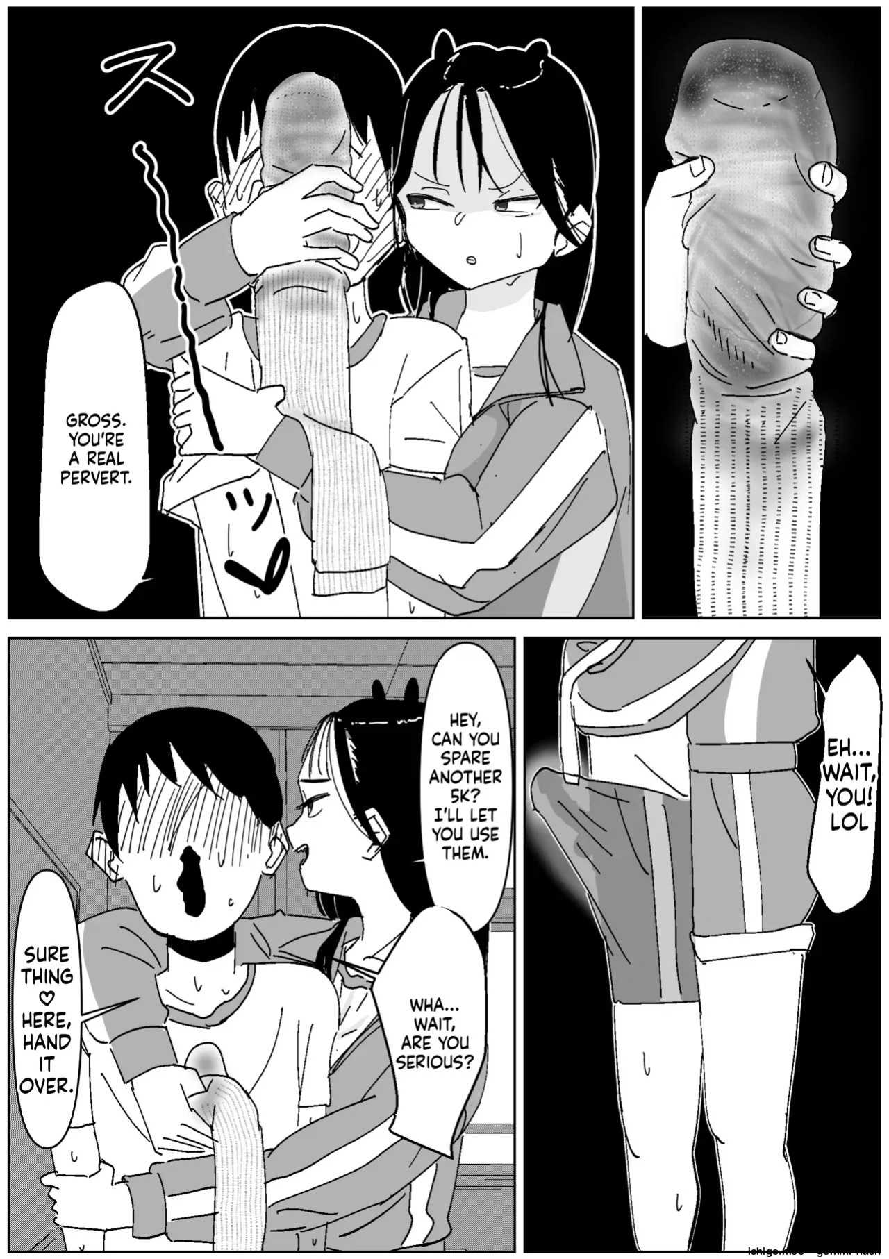 [Sockshop / The Crazy Sock Shop] Classmate's Stinky "3-Day-Worn" Socks Attack