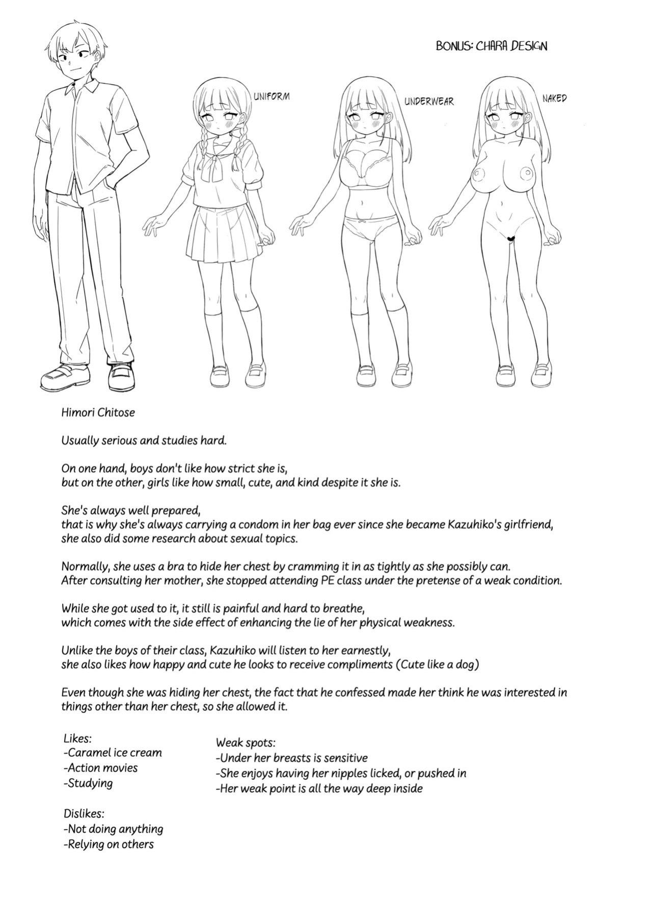 [Mukuton Kyouju to Soratobu Potato. (Gyuuhimochi)] Chinmai Iinchou wa Ore ni dake Himitsu o Misete Kureru [English] [Digital]