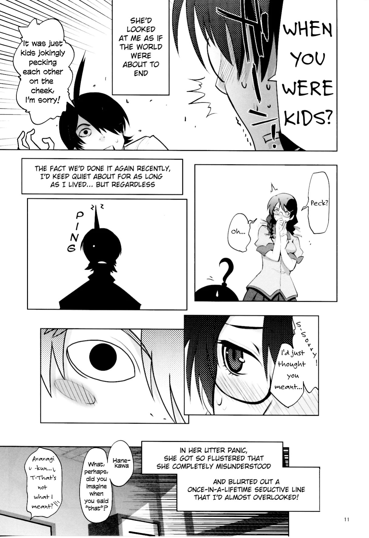 (C78) [Rikudou Juku (Rikudou Koushi)] ROOT HANEKAWA (Bakemonogatari) [English] [vladulenta]