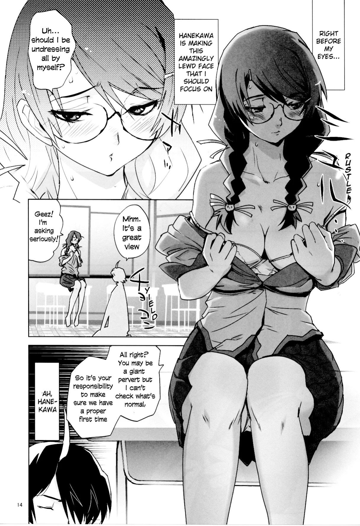 (C78) [Rikudou Juku (Rikudou Koushi)] ROOT HANEKAWA (Bakemonogatari) [English] [vladulenta]