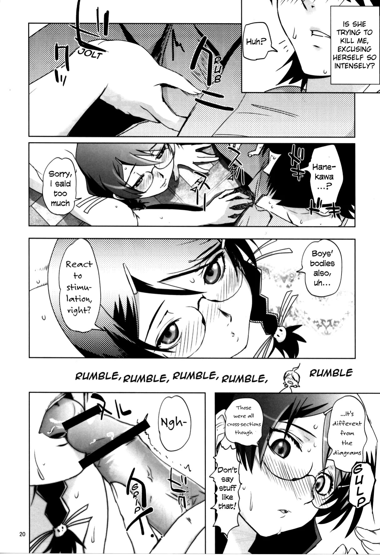 (C78) [Rikudou Juku (Rikudou Koushi)] ROOT HANEKAWA (Bakemonogatari) [English] [vladulenta]