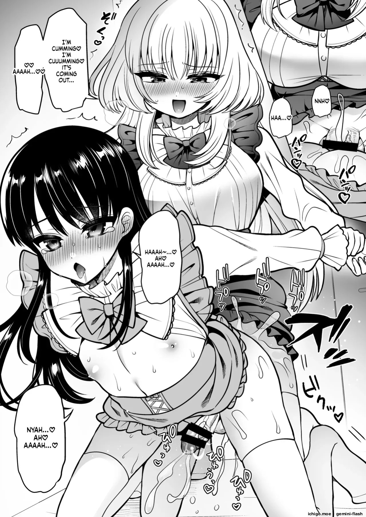 "Oshiruko Vibes (Piri-Piri Scallion)" — The person I exposed turned out to be the class troublemaker—who was a *futanari*.